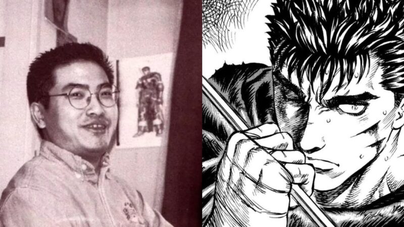 Mangaká Kentaro Miura e sua obra Bersek